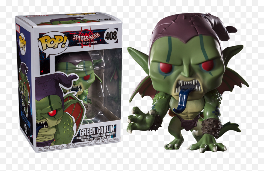 Funko - Spider Man Into The Spider Verse Green Png,Green Goblin Png