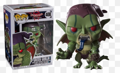 Funko - Spider Man Into The Spider Verse Green Png,Green Goblin Png