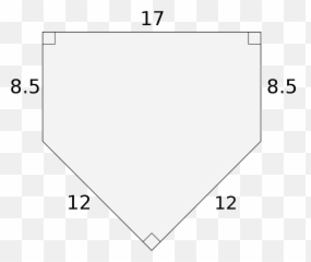 Baseball Home Plate Diagram - Diagram Png,Home Plate Png