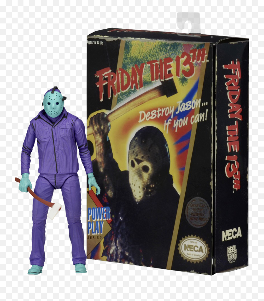 Video Game Jason Voorhees 7inch - Neca Jason Voorhees Figures Png,Friday The 13th Game Logo