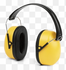 Yellow Headphones Png Image - Headphones No Background