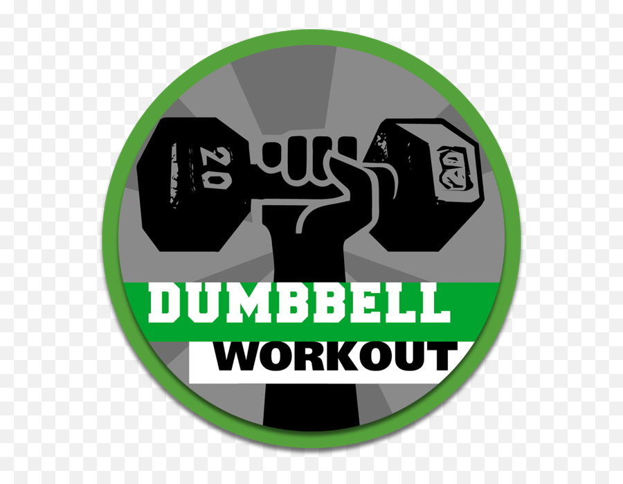 U200edumbbell Workout - Interval Training Png,Dumbbell Logo