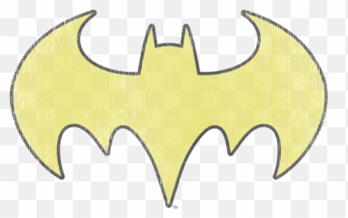 Batgirl Logo Distressed Pullover Hoodie - Batgirl Png,Batgirl Transparent