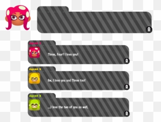 With 8u0027s Dialogue Icon The Agent Trio Is Complete Hero - Splatoon Mode Icons png