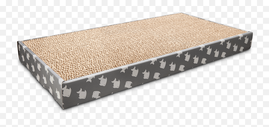 You U0026 Me Refillable Cardboard Doublewide Cat Scratcher With Catnip - Cardboard Cat Scratcher Png,Cardboard Png