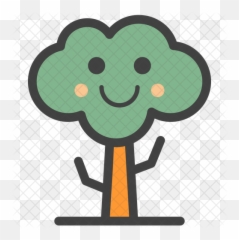 Tree Emoji Icon - Cartoon png