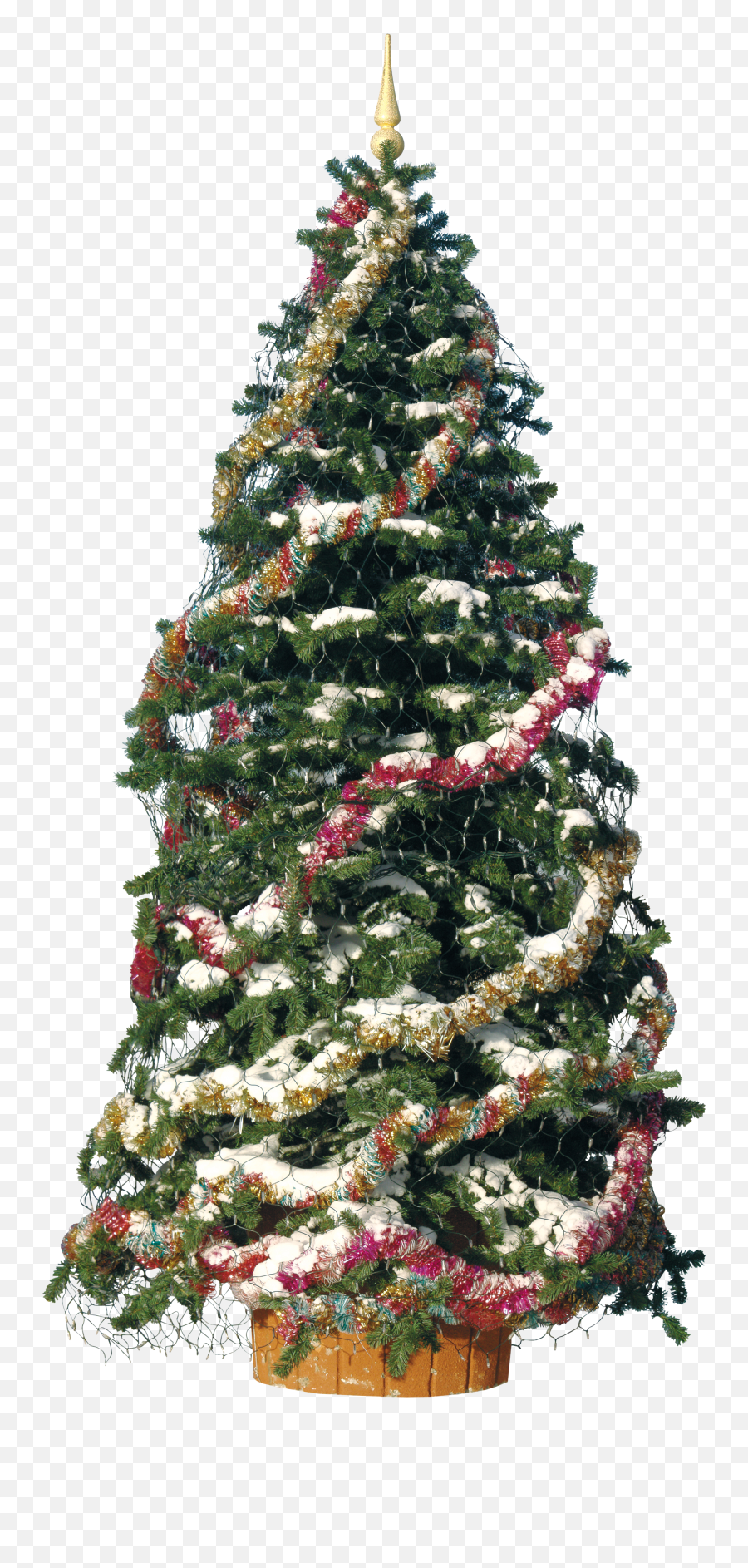 Download Christmas Tree With Decoration Png Image For Free