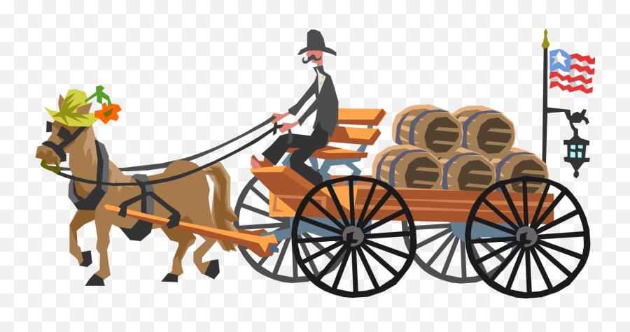 Free Png Transport - Konfest Horse Carriage Cartoon,Chariot Png