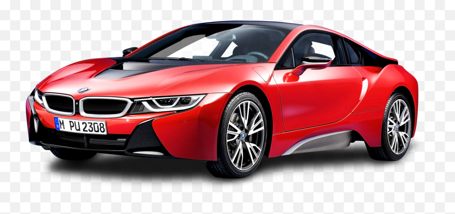 Png Transparent Car Red - Bmw I8 Red Hd,Red Car Png