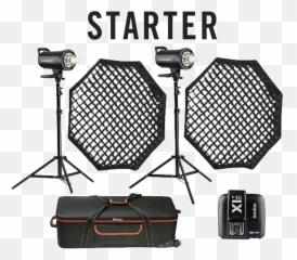 Godox Starter 800w 2x Sk400ii Studio Flash Lighting Kit - Godox Png,Flash Effect Png