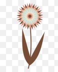 Flower Pastel Brown - Free vector graphic on Pixabay Png