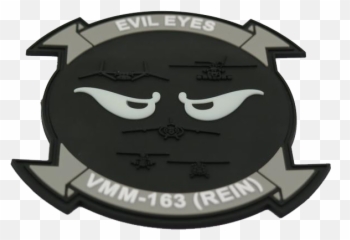 Vmm - 163 REIN Evil Eyes PVC With Hook and Loop Emblem png