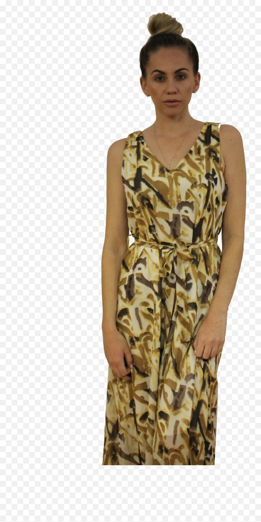 Leopard Print Dress - Girl Png,Leopard Print Png