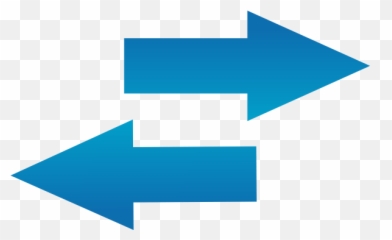 Right Blue Arrow Logo - LogoDix Left png
