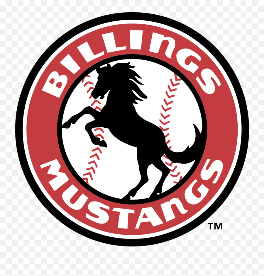 Billings Mustangs Logo And Symbol - Billings Mustangs Png,Mustang Logo Png
