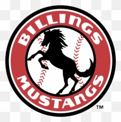 Billings Mustangs Logo And Symbol - png