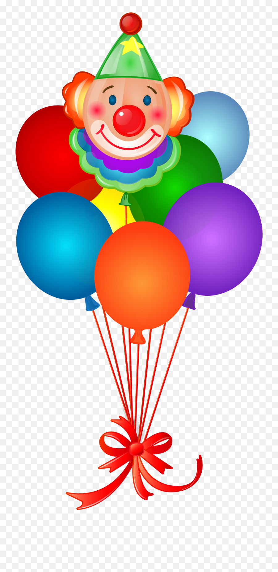 Clown With Balloons Png Picture 412709 Birthday