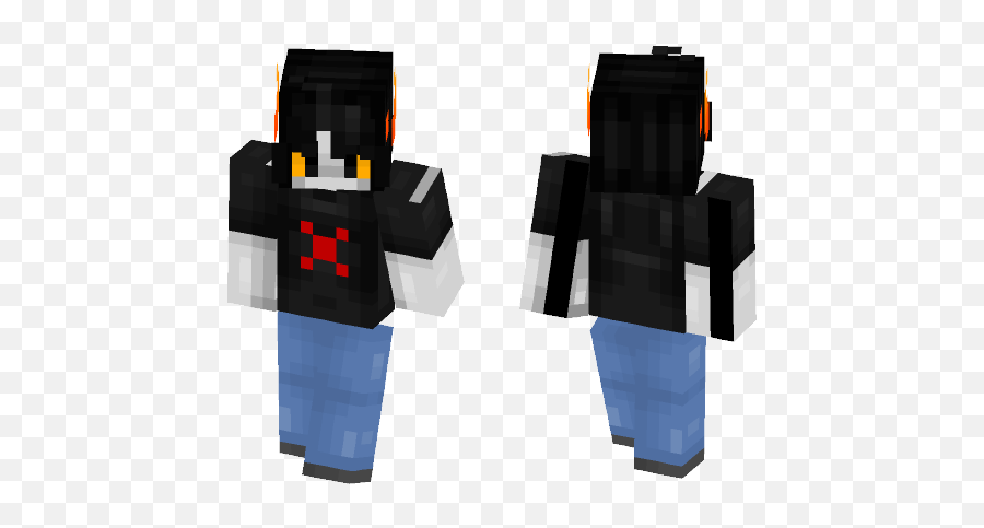 Hiveswap Minecraft Skin - Man In Suit Minecraft Skin Png,Hiveswap Logo