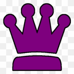 Kings Crown Logo Purple With Black - Clip Art png