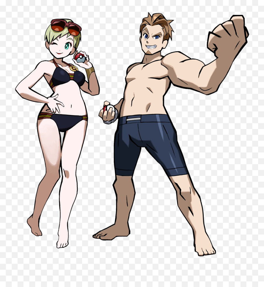 Swimmers Trainer Class - Bulbapedia The Communitydriven Sailor Pokemon Trainer Class Png,Swimmer Png