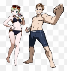 Swimmers Trainer Class - Bulbapedia the communitydriven Sailor Pokemon Class png