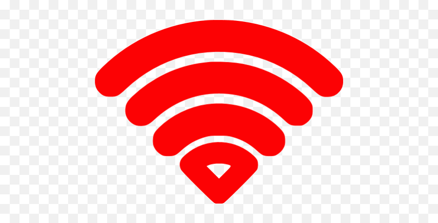 Red Wifi Icon - Free Red Wifi Icons Orange Wifi Icon Png,Free Wifi Logo