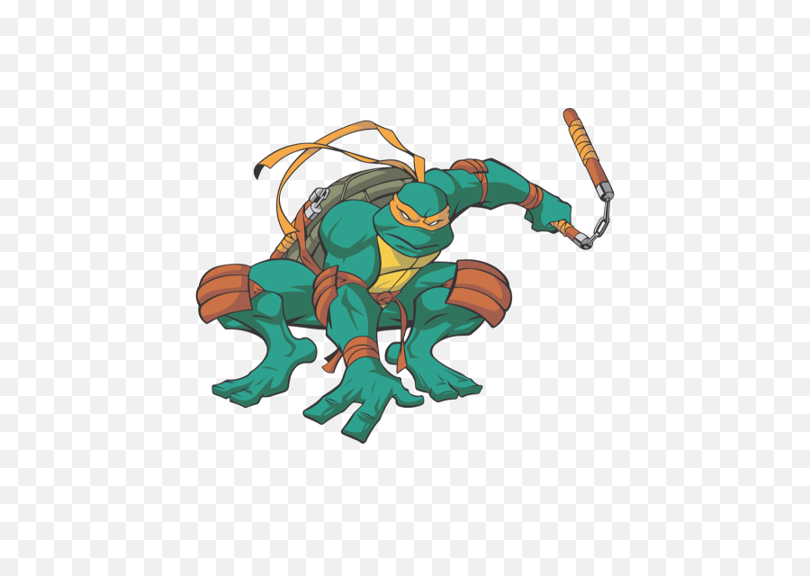 Tmnt Michelangelo Vector Ninja Turtles - Teenage Mutant Ninja Turtles Michelangelo Png,Michelangelo Png