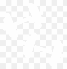 Download Hd Dumbbells Clipart Group Fitness - Weights Icon White Png