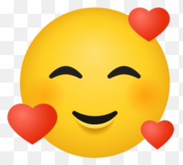 Smiling Face With Hearts Icon - Happy Png,Heart Face Emoji Png