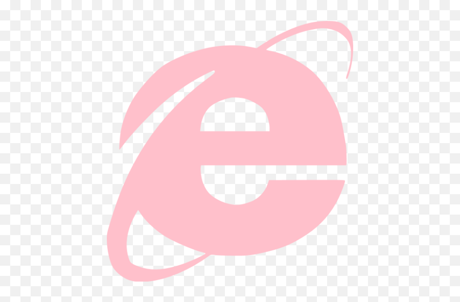 Pink Internet Explorer Icon - Free Pink Browser Icons Internet Explorer Png,Internet Icon Png