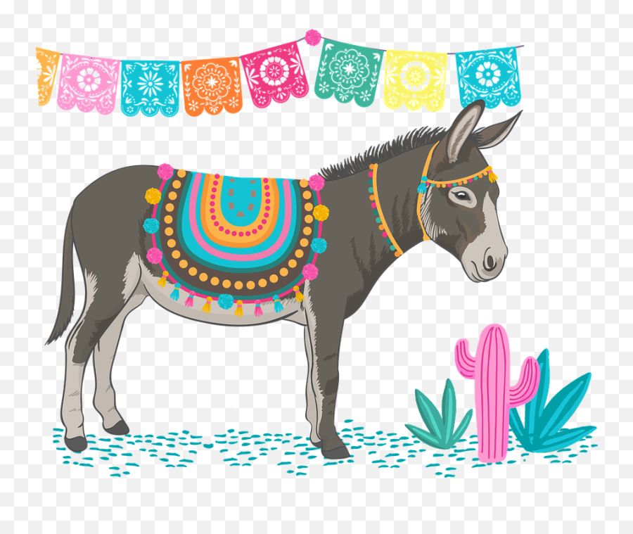 Donkey Mexican Animal - Mexican Donkey Png,Mexican Png