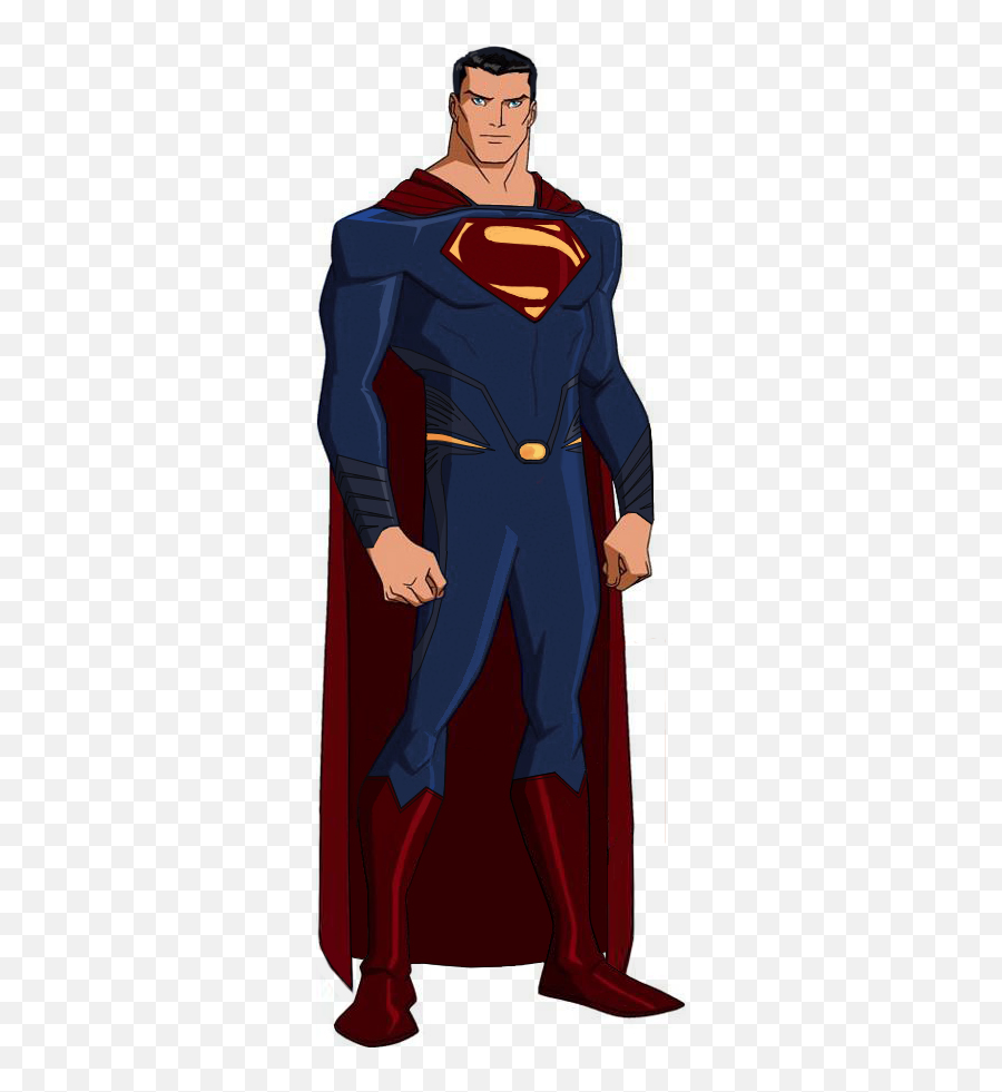 Download Hd Advertisement - Man Of Steel Young Justice Superman Man Of  Steel Cartoon Png,Man Of Steel Png - free transparent png images -  