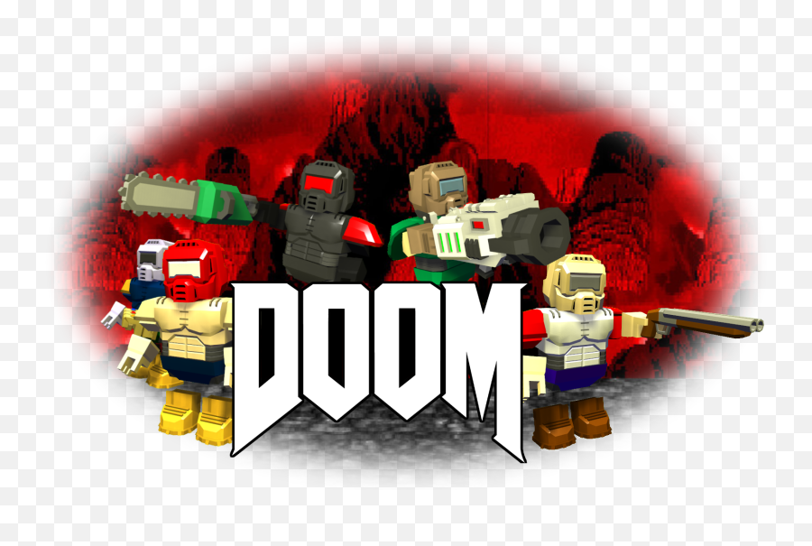 Doom Marine Playertype - Blockland Doom Player Type Png,Doomguy Png ...