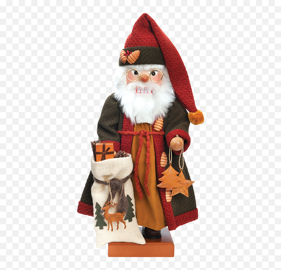 Forest Santa Claus - Santa Claus Png,Santa Hat And Beard Png
