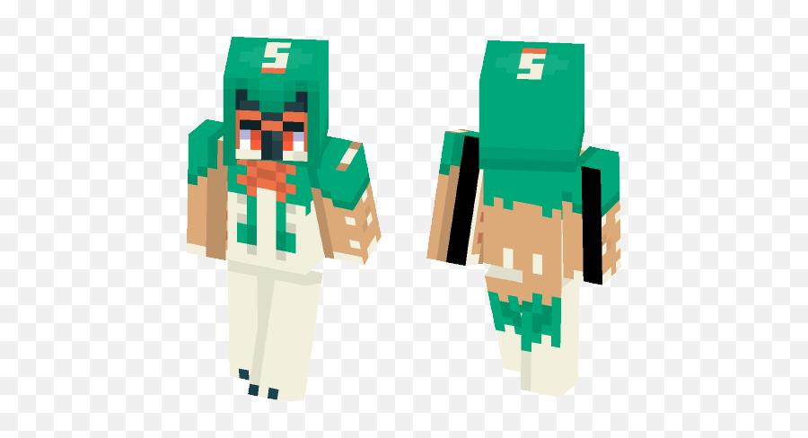 Sun And Moon Minecraft Skin - Skin De Pokemon Desiduaye Png,Decidueye Png