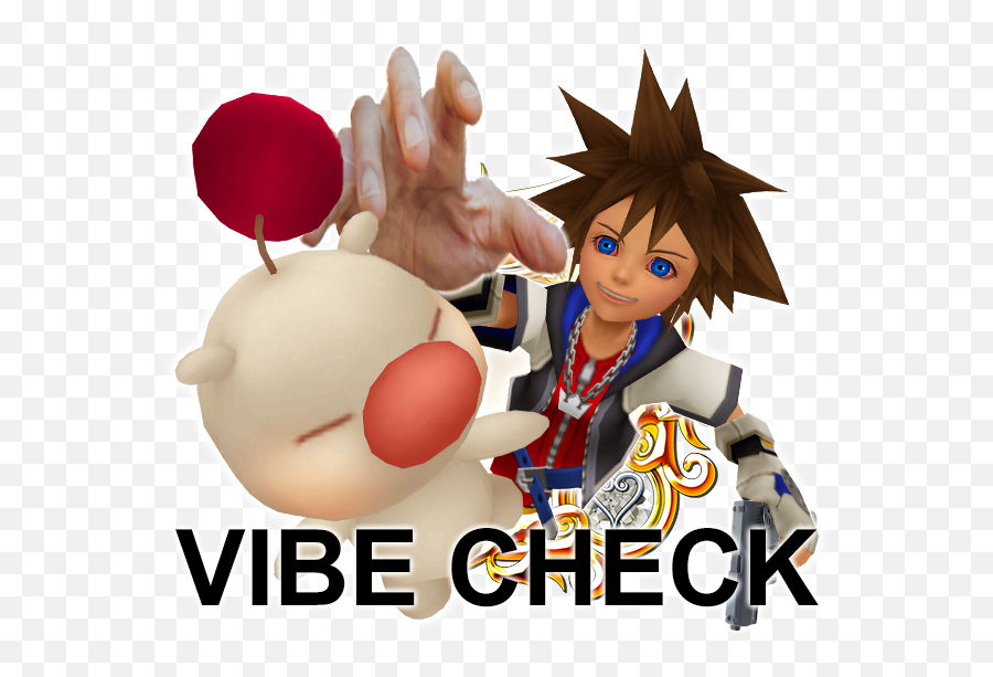 Everytime I See Sora U0026 Moogle B Canu0027t Unsee Khux - Stop And Double Check Png,Sora Transparent