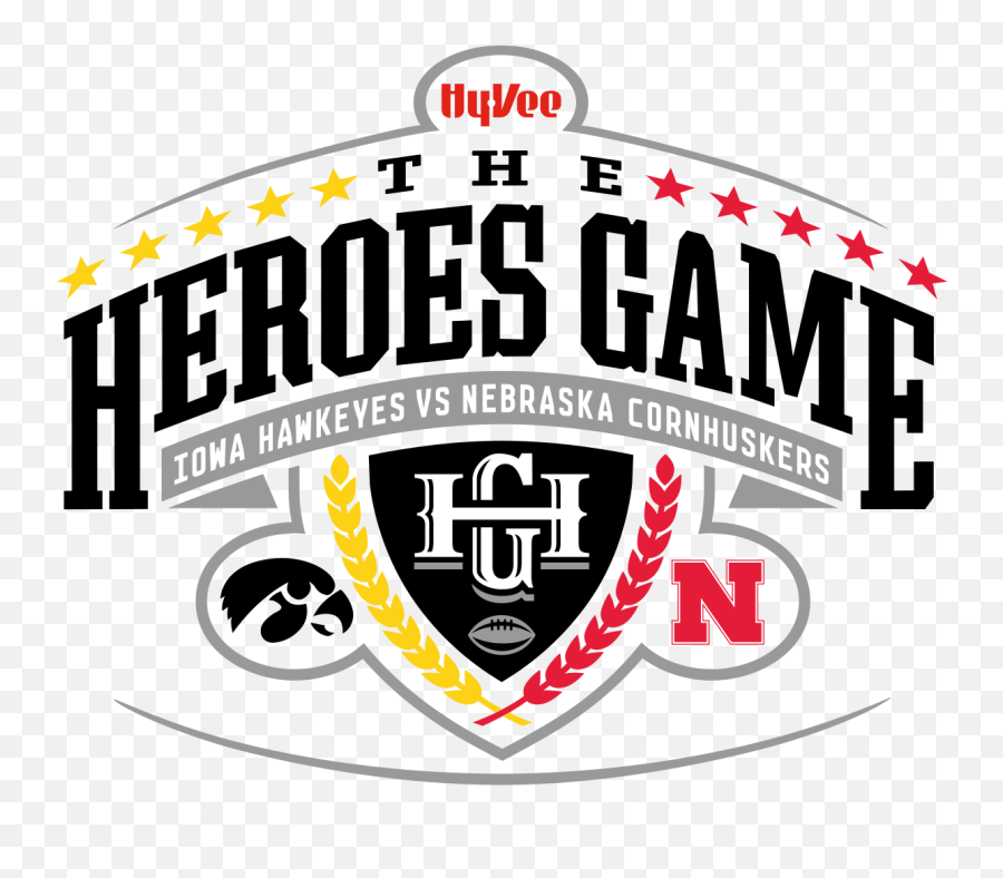 Iowa - Iowa Vs Nebraska Football Png,Hy Vee Logos