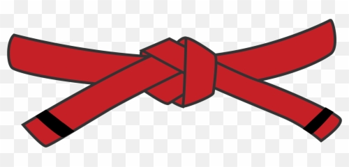 Black Stripe Png - Ceinture Rouge Karaté,Black Stripe Png