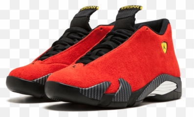 Air Jordan Logo - 14 Ferrari Transparent Png Retro