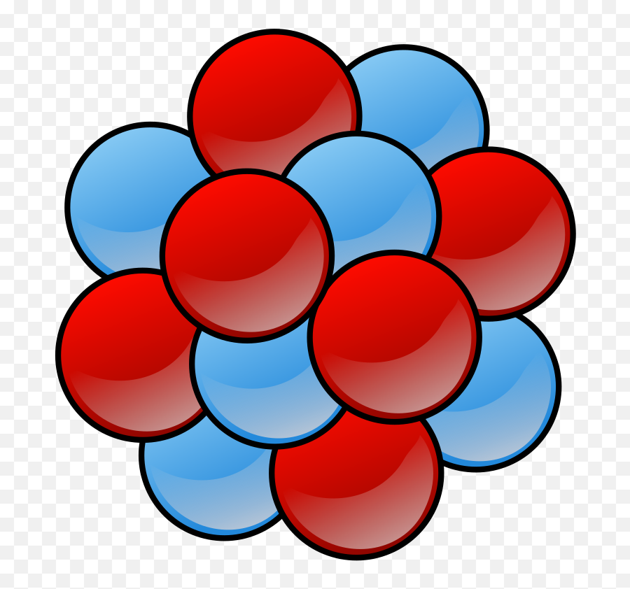 The Behavior Of Particles Is Based - Atom Nucleus Png,Red Particles Png