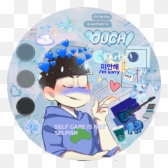 Osomatsu - san karamatsu icon Sticker by raye Osomatsu San Icon png