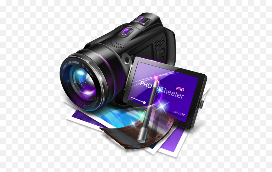 Photo Theater Pro Macos Icon Gallery - Download Png,Camera App Icon