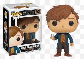 Fantastic Beasts - Newt Scamander Funko png