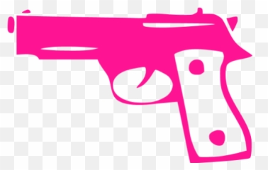 Pink Gun Cliparts Png Images - Icon