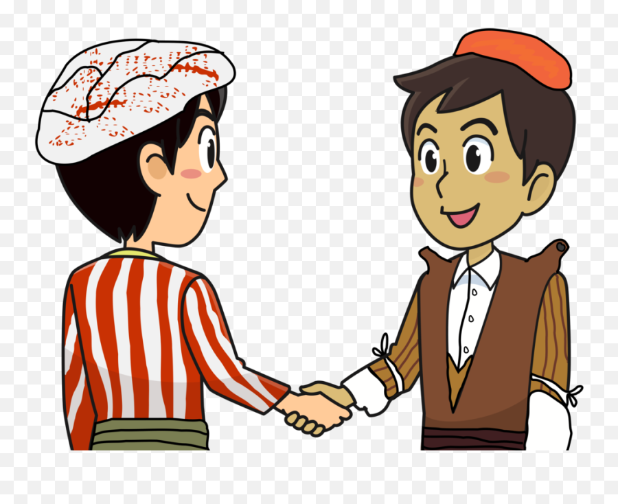 People Shaking Hands Clipart - Persons Shaking Hands Drawing Png,People Shaking Hands Icon
