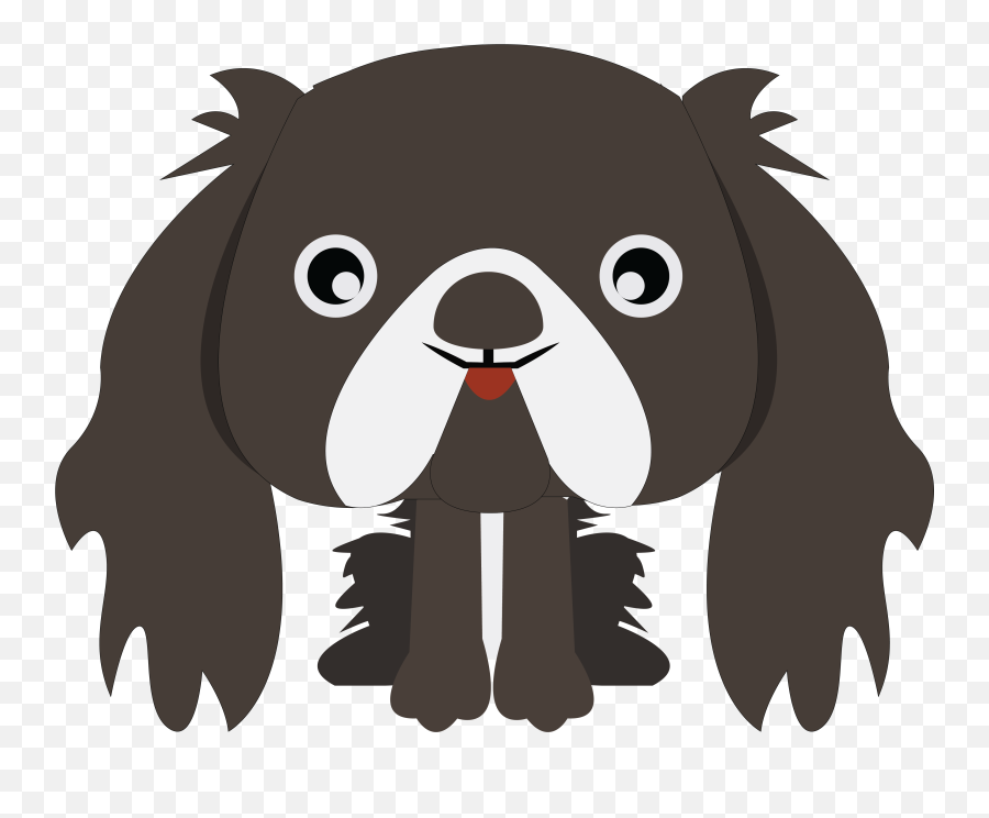Dog Flat Design Vector Icon - Dot Png,Dog Icon Vector