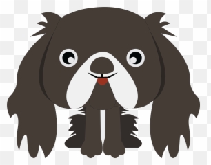 Dog Flat Design Vector Icon - Dot png