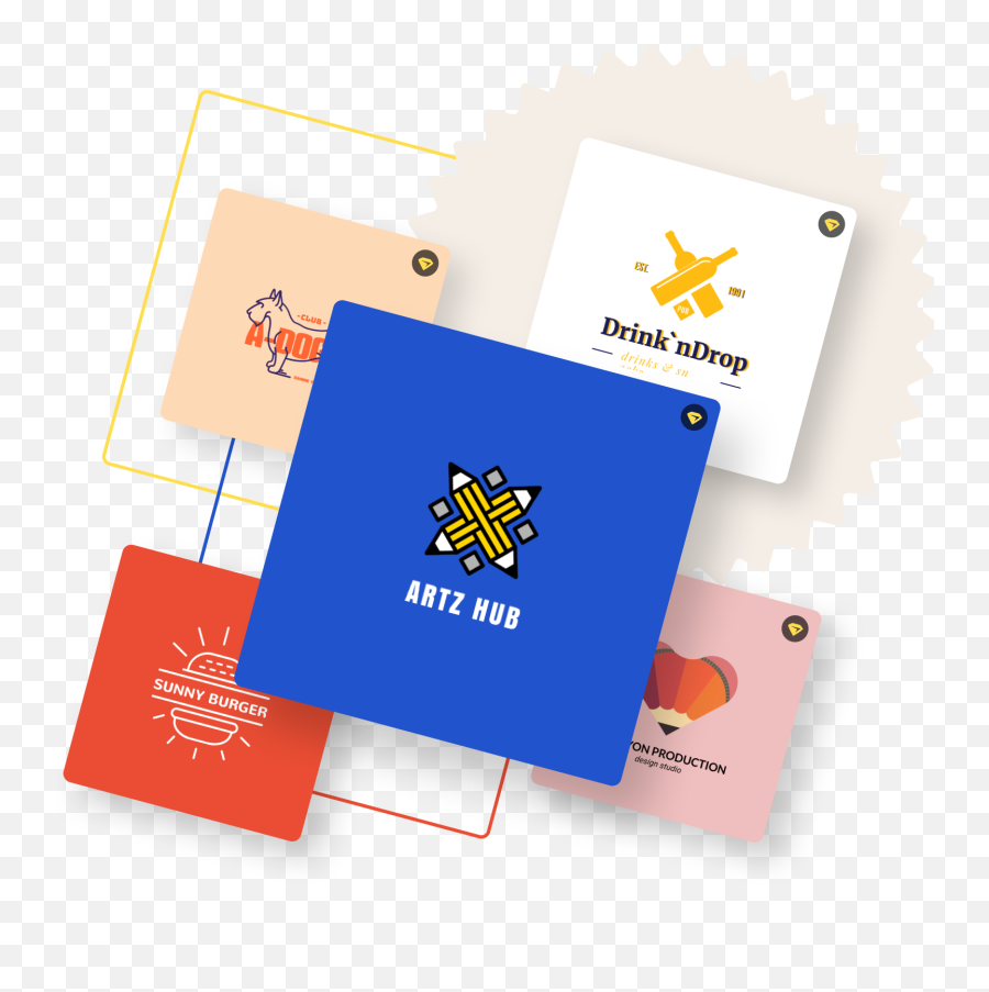Logo Maker Online - Create A Logo Free Crello Fondos Para Logos Transparente Png,Food App Icon Design
