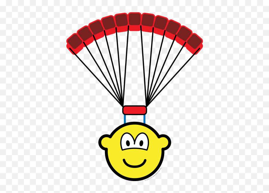 Parachute Buddy Icon Icons Emofacescom - Parachuting Png,Parachute Icon