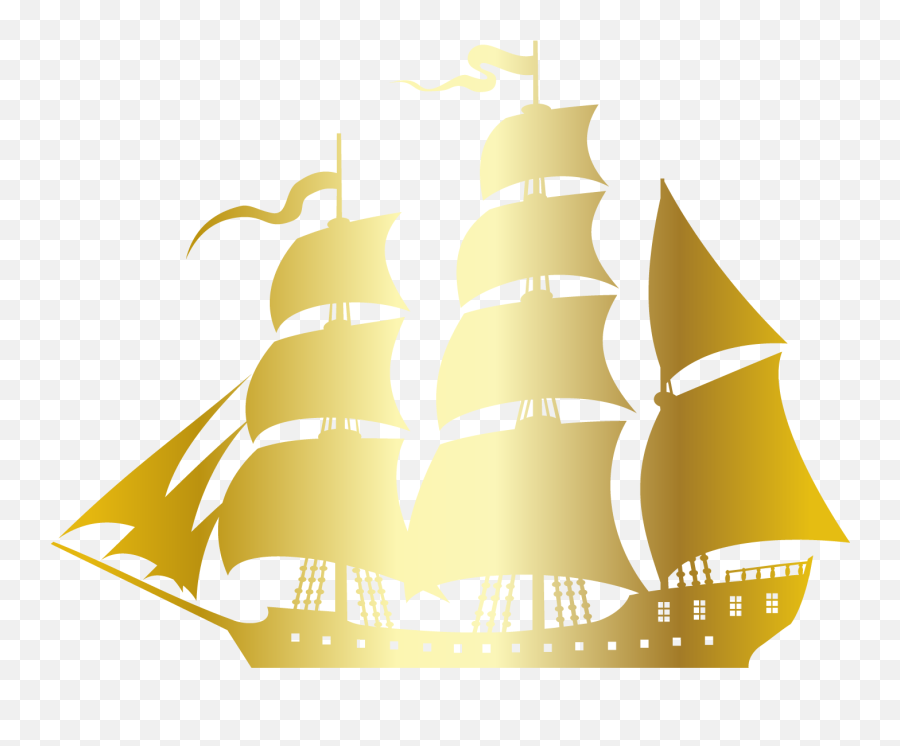 Sailing Ship Silhouette Sailboat - Thun Bum Xuôi Gió Vector Png,Sailing Ship Png